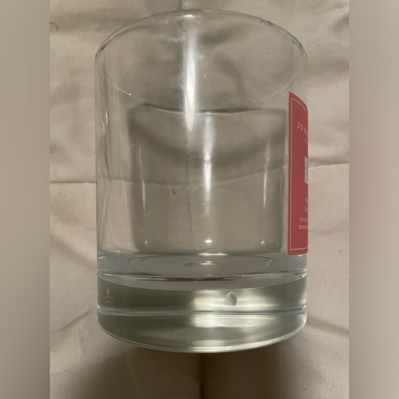 Jo Malone London empty candle jar w/pink rose blush scent label and original lid - Picture 6 of 8